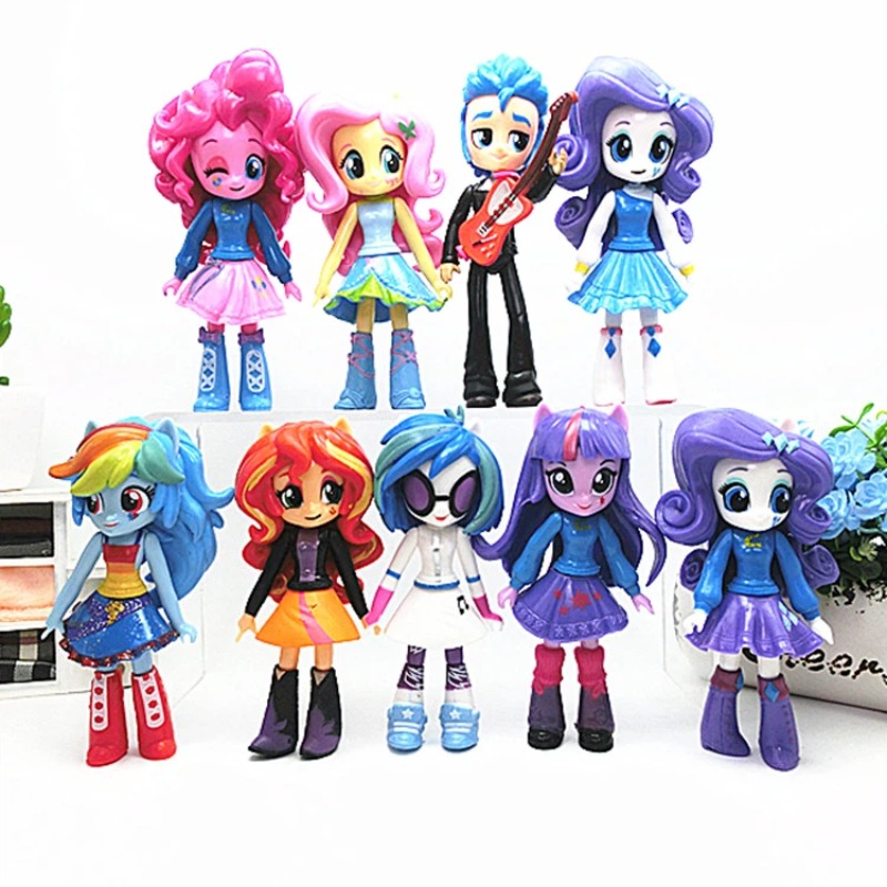 Kotobukiya Bishoujo - 9 adet/takım Anime My Little Pony