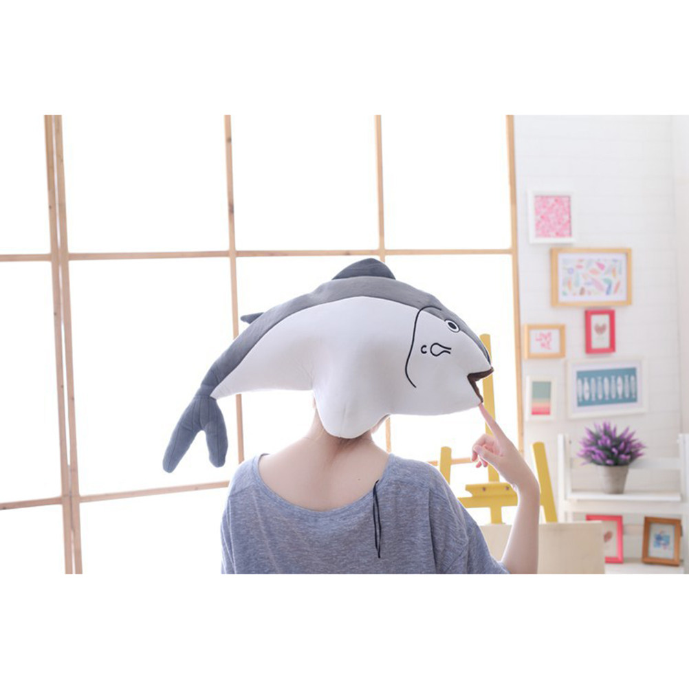 Easy Cosplay Prop - Sıcak Tuzlu Balık Şapka, Kolayca Takılıp