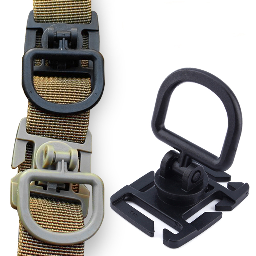 D Ring Strap - 4 adet 360 Rotasyon D-Ring Klipleri