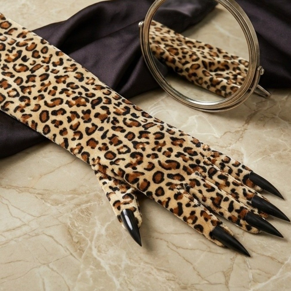 Uzun Kollu Leopar Desenli Eldi - Cosplay Prop Patterns incelemesi ve fiyatı